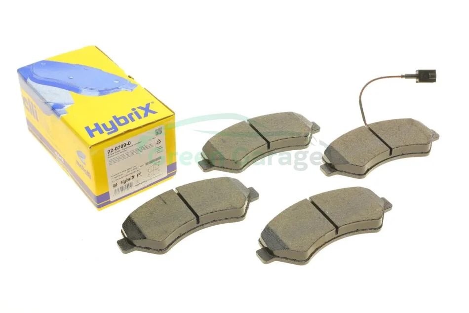 Гальмівні колодки, дискове гальмо (набір) METELLI 2207090 (фото 1)