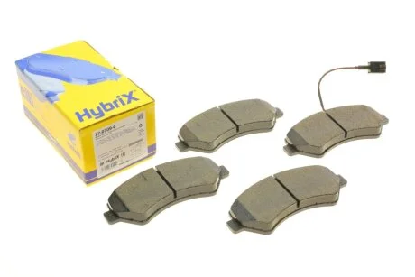 Гальмівні колодки, дискове гальмо (набір) METELLI 2207090