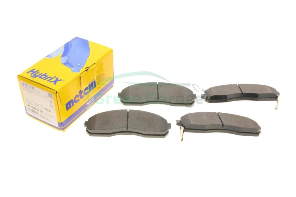 Гальмівні колодки, дискове гальмо (набір) METELLI 2203740 (фото 1)