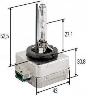 Лампа ксенон D3S 35W PK32d-5 HELLA 8GS 009 028-311