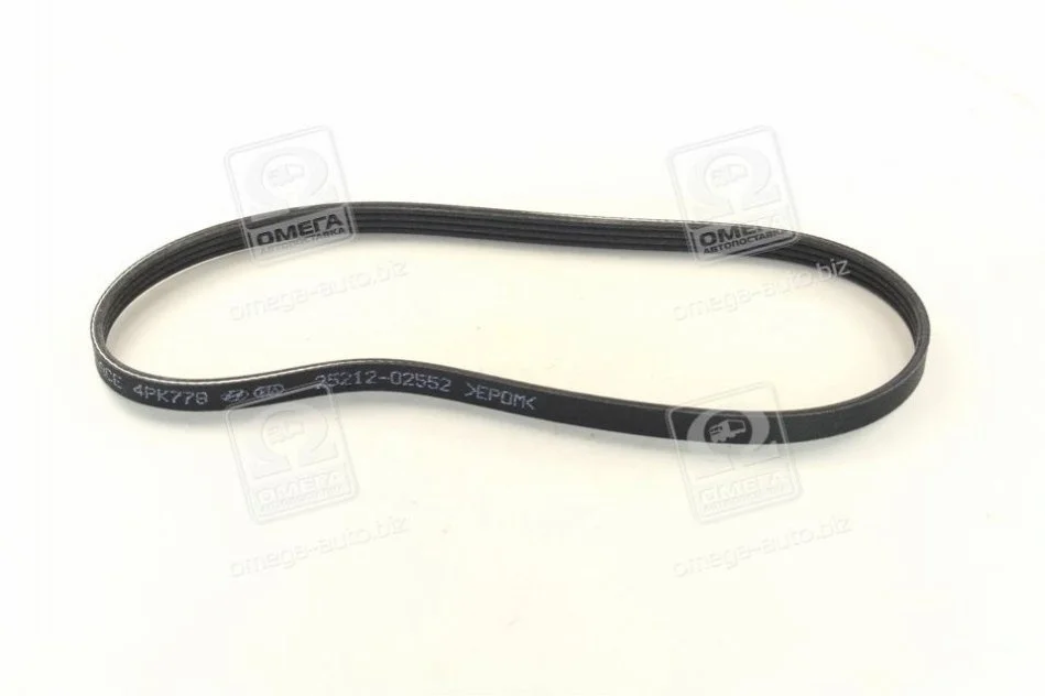 Ремень поликлиновой (пр-во Mobis) Hyundai/Kia/Mobis 2521202552 (фото 1)