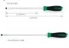 Отвертка шлицевая 10.0 x 250mm (с шестигранником ударная) TOPTUL FALB1025 (фото 2)