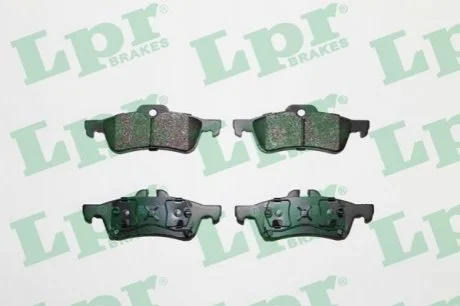 Гальмівні колодки, дискове гальмо (набір) LPR 05P861