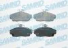 Гальмівні колодки, дискове гальмо (набір) SAMKO 5SP922 (фото 1)