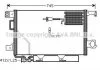 Радіатор кондиціонера MERCEDES A-CLASS W169/B-CLASS W245 (пр-во AVA) AVA COOLING MSA5382D (фото 2)