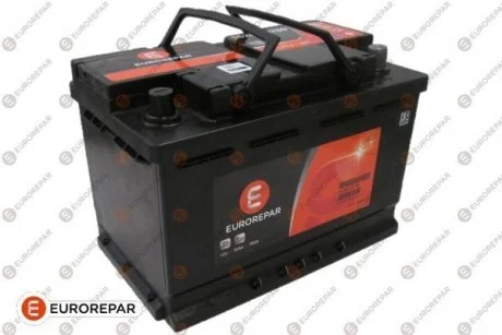 Батарея акумуляторна Eurorepar Star-Stop AGM 12В 70Аг 760А(EN) R+ EUROREPAR 1620012780