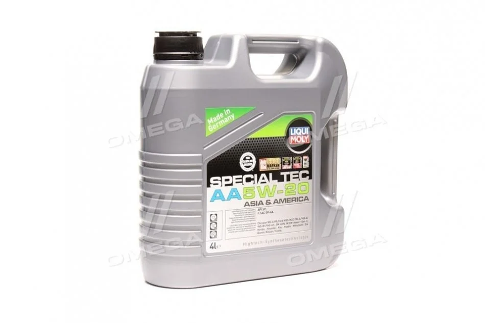 Масло моторн. Liqui Moly Special TEC AA 5W-20 (Канистра 4л) LIQUI MOLY 7621/7658 (фото 1)