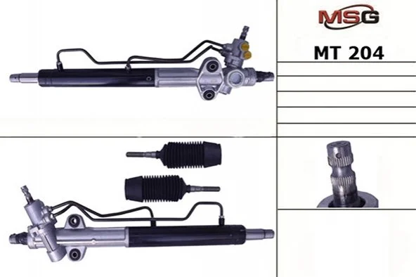 Кермова рейка з г/п Mitsubishi Pajero III 3.2D 04.00-12.06 MSG MT 204 (фото 1)