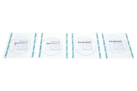 Комплект поршньових кілець MAHLE / KNECHT 081RS001110N0