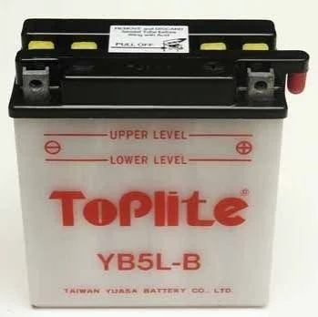 Мотоакумулятор TOPLITE YB5LB (фото 1)