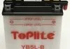 Мотоакумулятор TOPLITE YB5LB (фото 1)