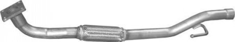 Труба вихлопна POLMOSTR╙W 24.16ALU SEAT IBIZA/CORDOBA 1.4 02-09,SKODA FABIA 02-07,VW POLO 01-08 /ZAMIENNIK KATALIZATORA/ POLMOstrów 2416