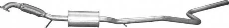 Труба приймальна FORD FIESTA, FUSION, MAZDA 2 (дв.1.6)(2002-10) (вир-во Polmostrow) POLMOstrów 08674