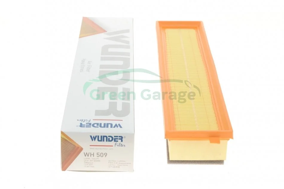 Фільтр повітряний Berlingo/Partner 1.6i 16V 08- WUNDER WH509 (фото 1)