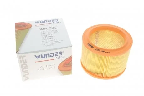 Фільтр повітряний Berlingo/Partner 1.8/1.9D 96- WUNDER WH503
