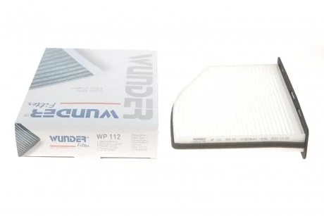 Фільтр повітря (салону) VW Caddy 1.9TDI 03- WUNDER WP112