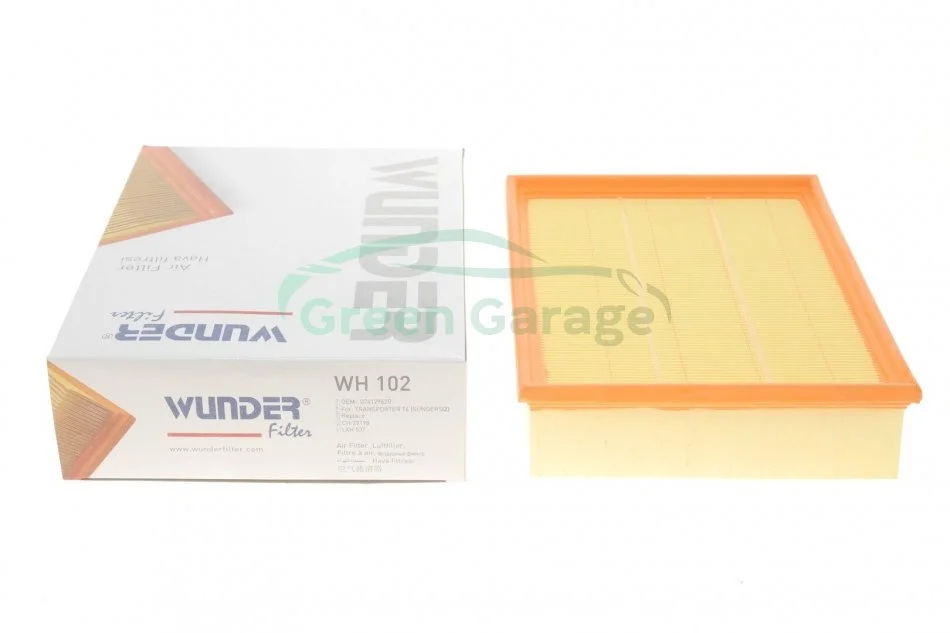 Фільтр повітряний VW T4, 96-03 WUNDER WH102 (фото 1)