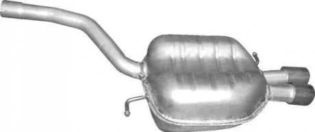 Глушник вихлопних газів POLMOstrów 3054