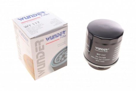 Фільтр масляний WUNDER WY 117