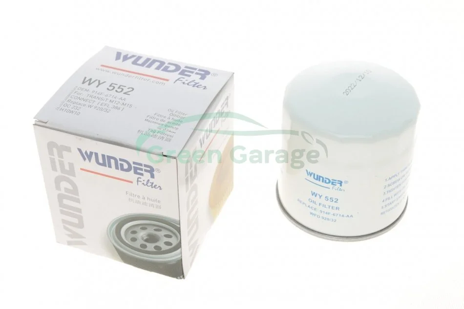 Фільтр масляний WUNDER WY 552 (фото 1)