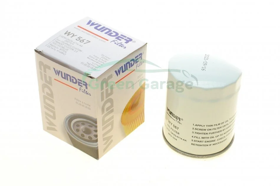 Фільтр масляний WUNDER WY 567 (фото 1)