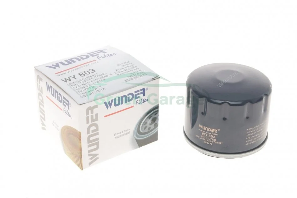 Фільтр масляний WUNDER WY 803 (фото 1)