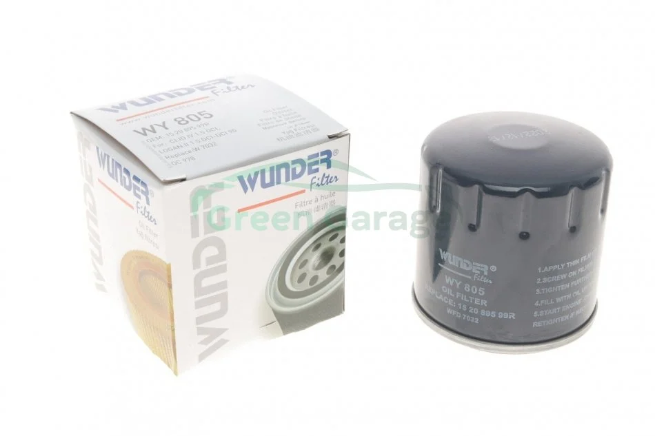 Фільтр масляний WUNDER WY 805 (фото 1)