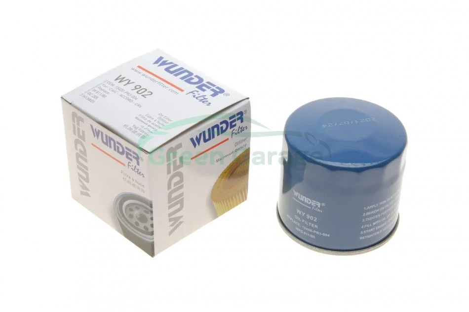 Фільтр масляний WUNDER WY 902 (фото 1)