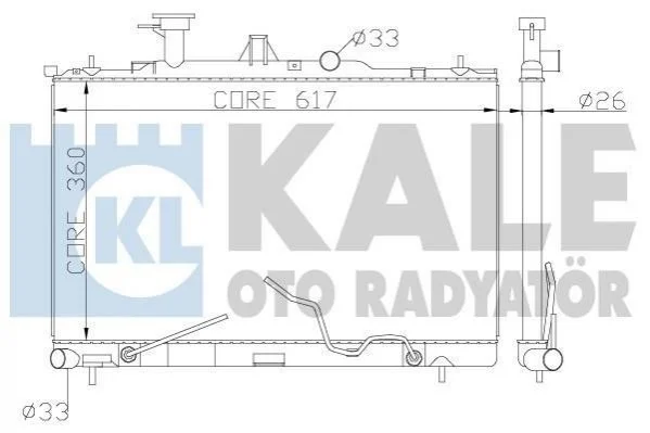 Теплообмінник KALE 369700 (фото 1)