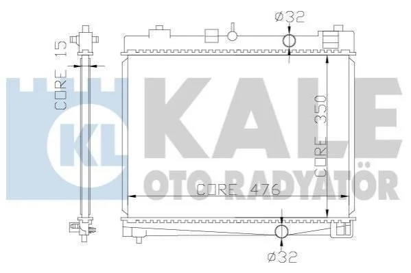 Теплообмінник KALE 367000 (фото 1)