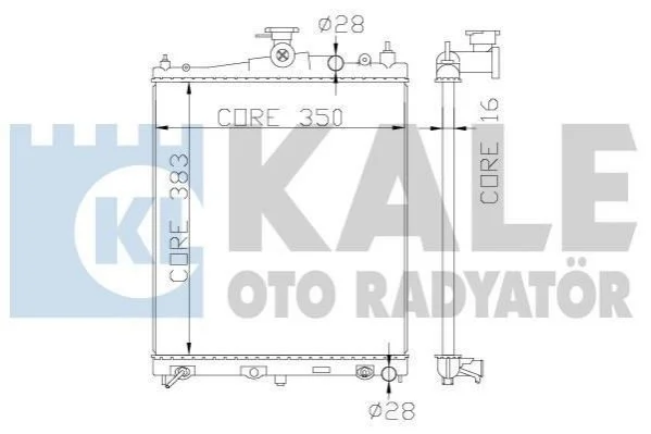 Теплообмінник KALE 363200 (фото 1)