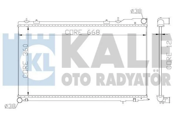 Теплообмінник KALE 364900 (фото 1)