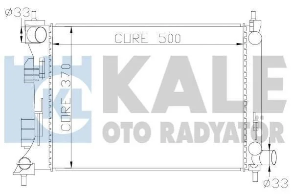 Теплообмінник KALE 342285 (фото 1)