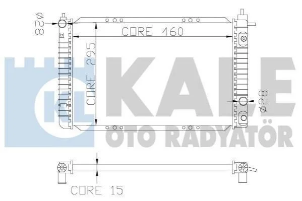 Теплообмінник KALE 342260 (фото 1)