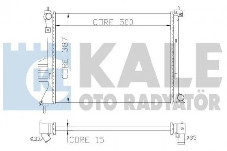 Теплообмінник KALE 358600