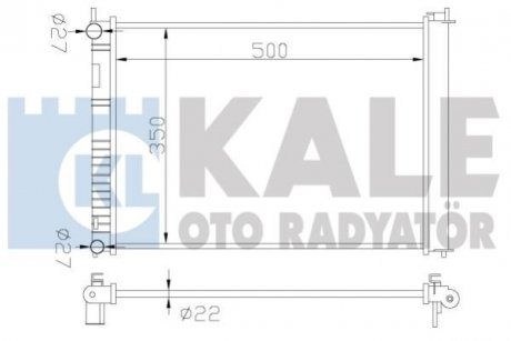 Теплообмінник KALE 349500 (фото 1)