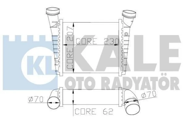 Теплообмінник KALE 342700 (фото 1)