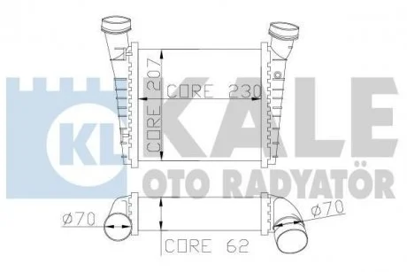 Теплообмінник KALE 342700