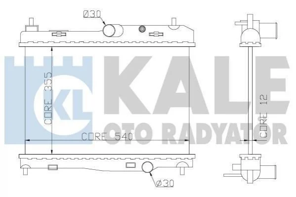 Теплообмінник KALE 356100 (фото 1)