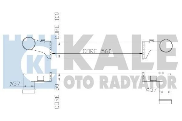 Теплообмінник KALE 347400 (фото 1)
