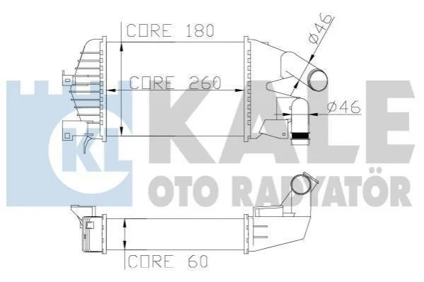 Теплообмінник KALE 345800 (фото 1)