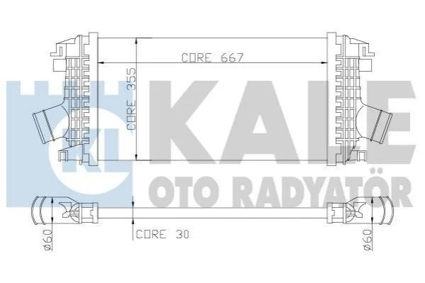 Теплообмінник KALE 344900 (фото 1)