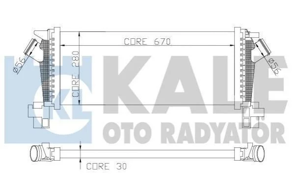 Теплообмінник KALE 344700 (фото 1)