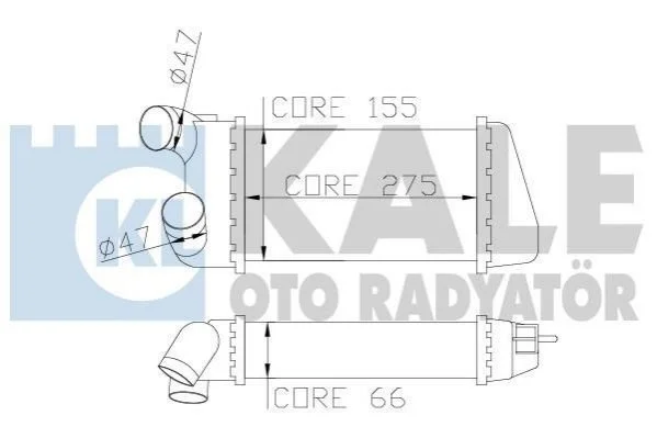 Теплообмінник KALE 344100 (фото 1)