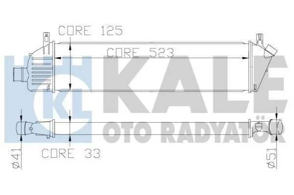 Теплообмінник KALE 342360 (фото 1)