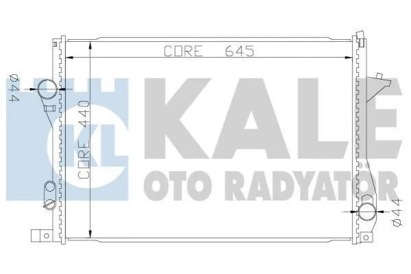 Теплообмінник KALE 341915 (фото 1)