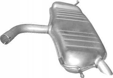 Глушитель задн. VOLKSWAGEN TOURAN 1.6 (2003-10) (Polmostrow) POLMOstrów 30150