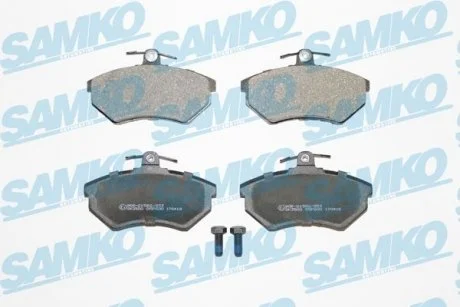 Гальмівні колодки, дискове гальмо (набір) SAMKO 5SP600