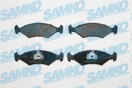 Комплект гальмівних колодок дискові FORD SAMKO 5SP233