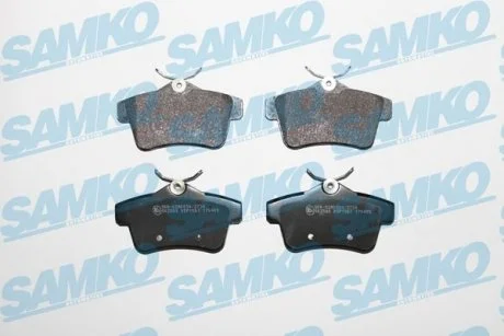 Гальмівні колодки, дискове гальмо (набір) SAMKO 5SP1567